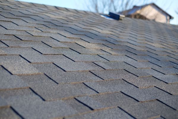 New grey Roofing shingles